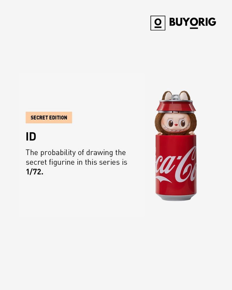 Pop Mart Labubu The Monsters Coca Cola Series Mysterious Guest Vinyl Plush Figure